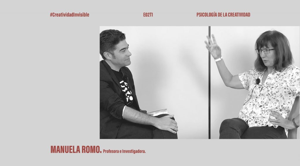 Psicología de la Creatividad con Manuela Romo y Rafael Armero | #CreatividadInvisible